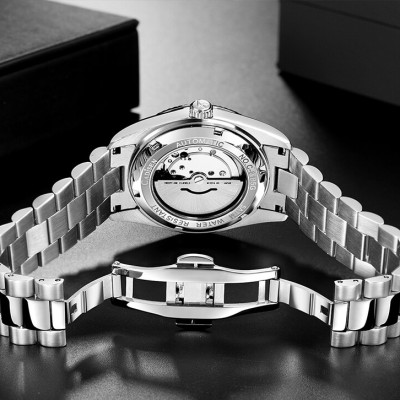 Đồng Hồ Nam Cadisen C8185M6 Chính Hãng Full Box Chống Nước Kính Chống Xước Dây Thép BH 2 Năm Máy Cơ
