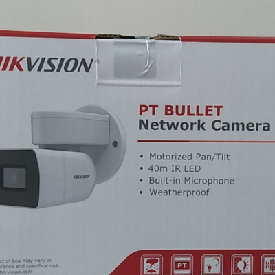 Camera IP thân trụ PTZ 2MP DS-2CD1P23G0-I, quay quét 200 độ, liền mic , hàng chính hãng Hikvision Việt Nam