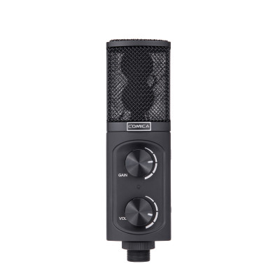 Micro Comica STM-USB - Cho Streamer, Youtuber, Giáo Viên Giảng Dạy, Hướng Thu Linh Hoạt, Kết Nối Usb Type-C, Màng Thu 16mm - Hàng Chính Hãng