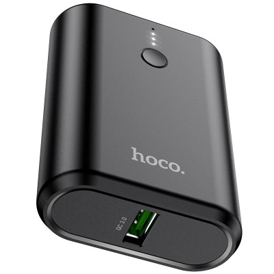 Pin dự phòng PD20W Hoco dung lượng 10000mAh Q3 tích hợp 2 cổng USB/Type-C hỗ trợ đèn Led ( 2 màu ) - Hàng chính hãng
