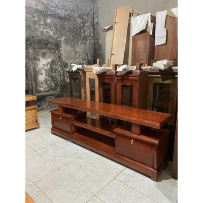 kệ ti vi gỗ sồi 1m8 -2m4