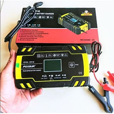BỘ SẠC BÌNH ẮC QUY ĐIỆN TỬ CHỐNG NGƯỢC CHẬP KHỬ SUPAT 12V-24V TỰ ĐỘNG