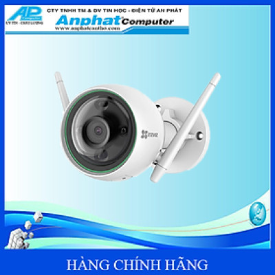 Combo Camera Wi-fi EZVIZ C3N 2MP Ngoài Trời, Có Màu, Kèm Thẻ Nhớ 32GB/64GB - Hàng Chính Hãng