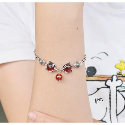 Lắc tay nữ thời trang chất liệu bằng bạc s925 MS0110