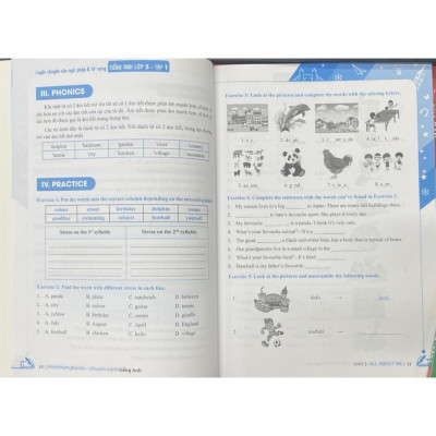 Sách - Global Success Luyện Chuyên Sâu Ngữ Pháp Và Từ Vựng Tiếng Anh Lớp 5 - Tập 1 - Minh Thắng