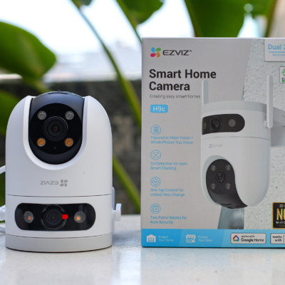 Camera WiFi quay quét có ống kính kép EZVIZ H9C 6MP 10MP - Hàng Chính Hãng
