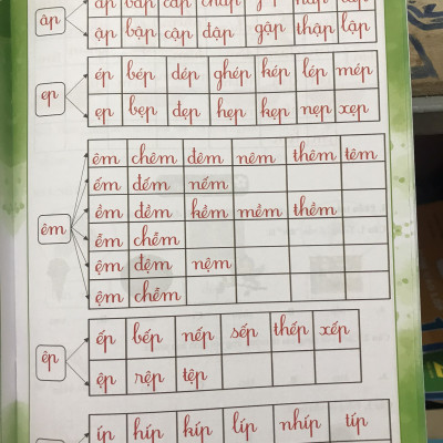 Bài tập tuần tiếng việt lớp 1 tập 1 ( Cánh diều )