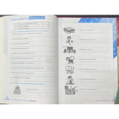 Sách - Global Success Luyện Chuyên Sâu Ngữ Pháp Và Từ Vựng Tiếng Anh Lớp 5 - Tập 1 - Minh Thắng