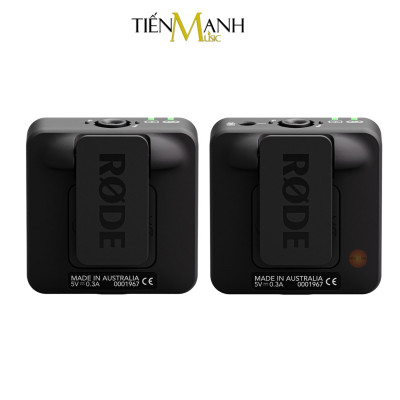 Micro Rode Wireless ME 1 Phát 1 Thu - Mic Thu Âm Livestream, Phỏng Vấn Ngoài Trời Microphone Không Dây Hàng Chính Hãng