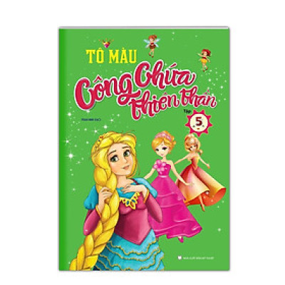Sách - Tô Màu Công Chúa Thiên Thần - Tập 5 - Minh Thắng