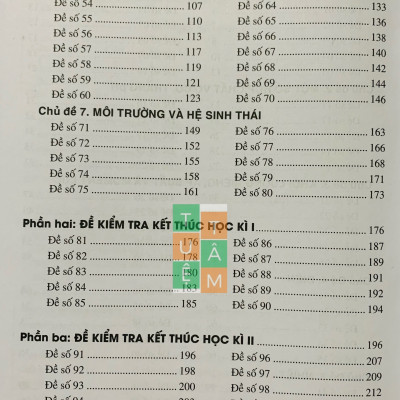 Sách - Tuyển tập đề kiểm tra định kì Khoa học tự nhiên 8