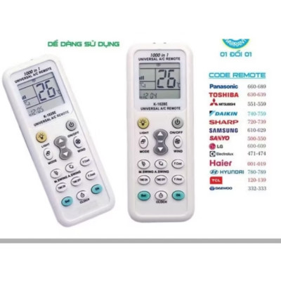 BỘ ĐIỀU KHIỂN TỪ XA CHO CÁC MẪU MÁY ĐIỀU HÒA MÁY LẠNH ĐA CHỨC NĂNG THUẬN TIỆN CHO MỌI GIA ĐÌNH