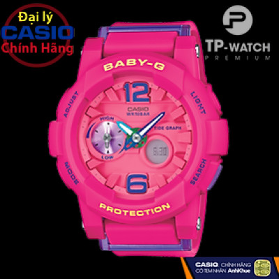 Đồng Hồ Nữ Dây Nhựa Casio Baby-G BGA-180-4B3DR Chính Hãng - BGA-180-4B3