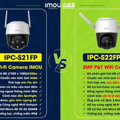 Camera IMOU Cruiser 2MP/4MP, Camera ngoài trời, xoay 360, chống nước, tích hợp đèn chiếu sáng, có màu ban đêm - Hàng Chính Hãng