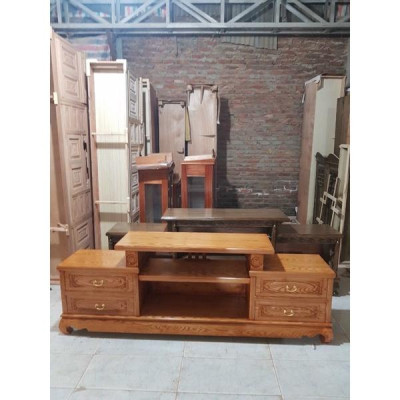 kệ ti vi gỗ sồi 1m8 -2m4