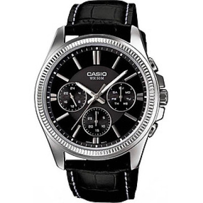 Đồng Hồ Nam Dây Da Casio MTP-1375L-1AVDF (48.5 x 42mm)