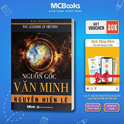 Sách - Nguồn Gốc Văn Minh - MCBooks