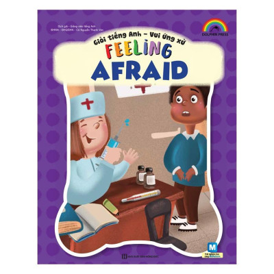 Sách - Combo Giỏi tiếng Anh – Vui ứng xử: Feeling Afraid + Friendly + Angry + Sad + Happy + Jealous + Confident + Shy - MCBooks