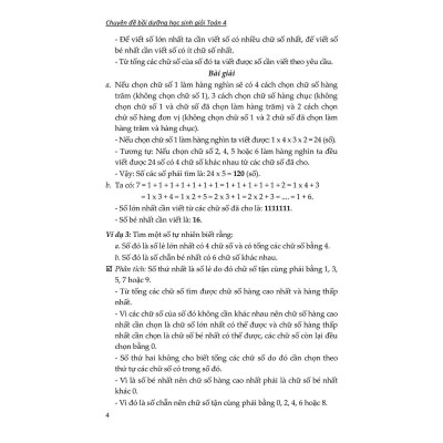 Sách - Chuyên Đề Bồi Dưỡng Học Sinh Giỏi Toán Lớp 4 - Khang Việt Book