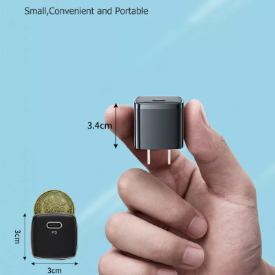 Sạc Nhanh Baseus 20W USB C Hỗ Trợ Sạc Nhanh Type C PD Cho iPhone - Công Nghệ Power Delivery 3.0 QC 3.0 - Hàng Chính Hãng