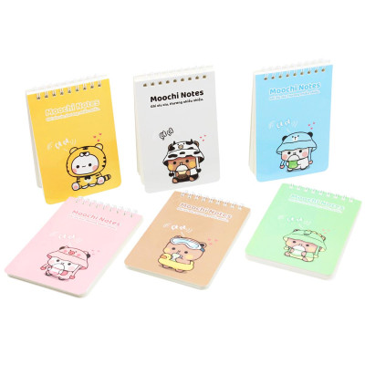 Sổ Lò Xo Moochi Notes B7 - Kẻ Ngang - 120 Trang 80gsm - The Sun 04