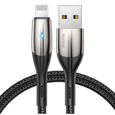 Cáp sạc iphone Baseus Horizontal sạc nhanh 2.4A và dây sạc truyền dữ liệu tốc độ cao bọc dù cho iP / iPad - hàng chính hãng