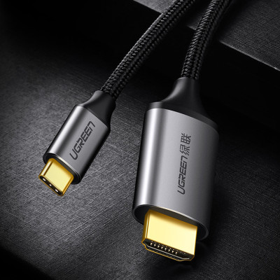 Cáp USB Type-C to HDMI hỗ trợ 4K dài 1.5m Ugreen 50570 - Hàng Chính Hãng