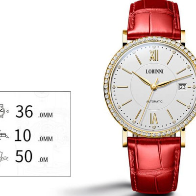 Đồng hồ nữ chính hãng Lobinni No.026-2