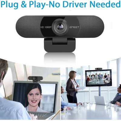 Combo thiết bị họp trực tuyến Emeet cho 6 đến 8 người - Emeet Luna và Emeet C960 - Hàng chính hãng