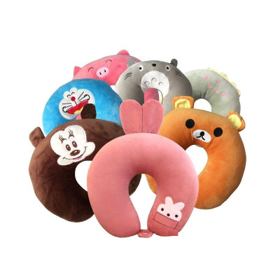 Gối chữ U Nhà của Mẹ thích hợp sử dụng làm gối ngủ văn phòng, gối du lịch kích thước 27x24x6 cm - màu sắc giao ngẫu nhiên