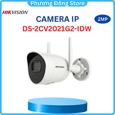 Camera Wifi IP Hikvision DS-2CV2021G2-IDW, H.265+, đàm thoại 2 chiều,DWDR;3D DNR, chuẩn IEEE hồng ngoại 30m - Hàng Chính Hãng