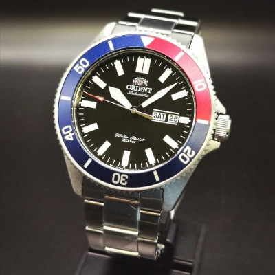 Đồng Hồ Nam Dây Thép Orient Kano Automatic Pepsi RA-AA0912B19B