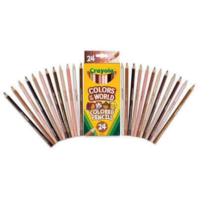 Bộ Bút Chì 24 Màu Color Of The World - Crayola 684607