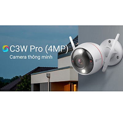 Combo Camera Wi-fi Trong Nhà EZVIZ C3W-PRO 2MP/4MP Kèm Thẻ Nhớ 32GB/64GB - Hàng Chính Hãng