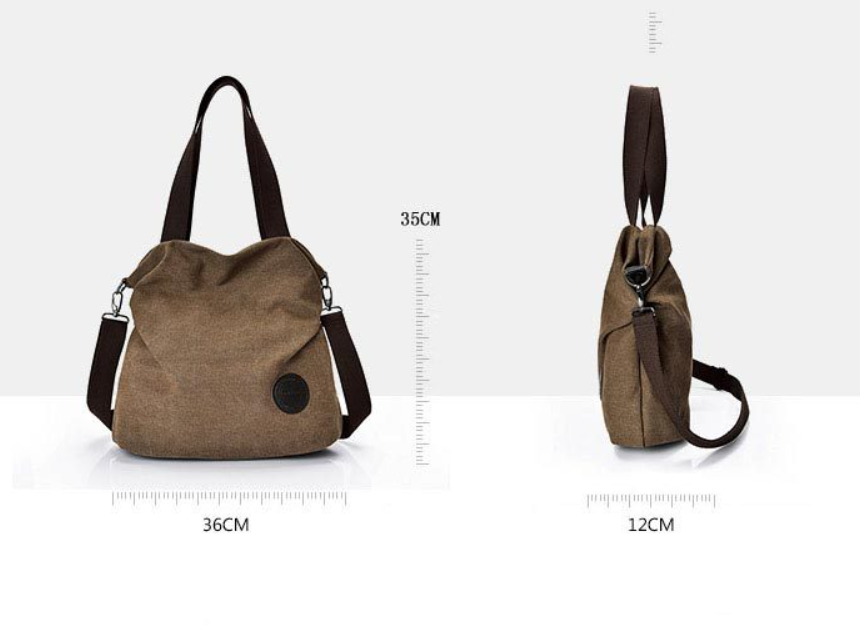 Túi xách nữ vải canvas thời trang cao cấp phong cách cá tính mới
