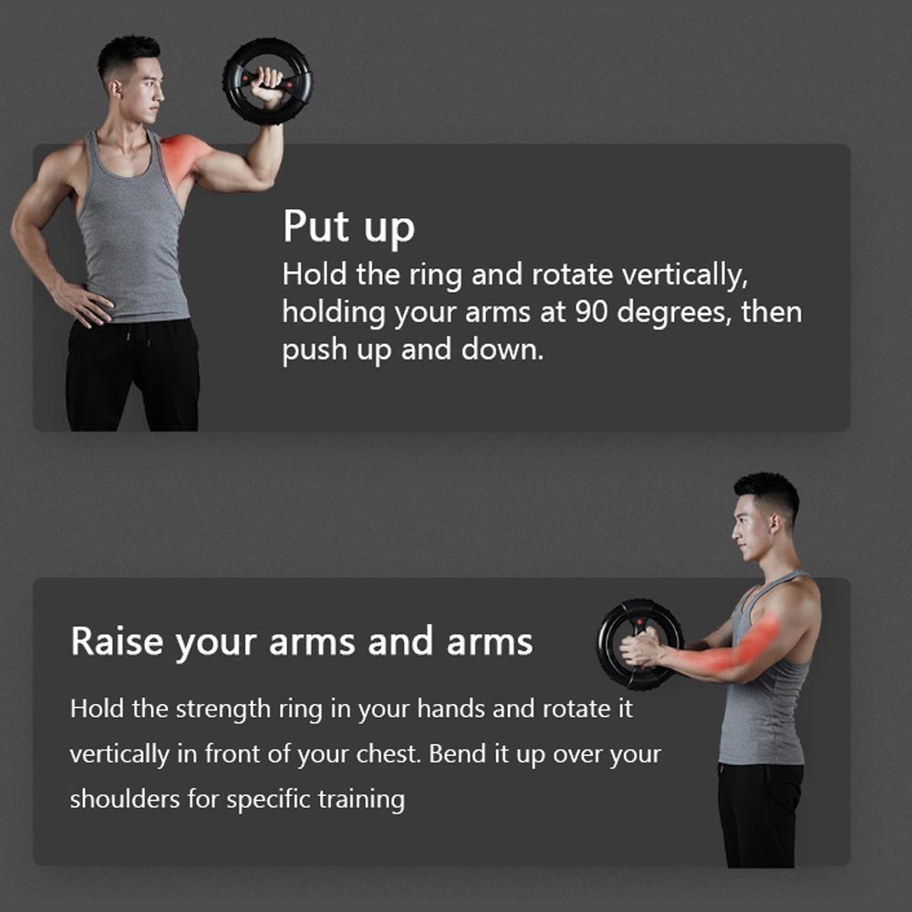 Tạ cầm cay tập cơ bắp tại nhà thiết kế hình tròn, bằng chất liệu ABS cao cấp