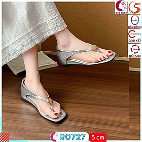 [ĐỘC + ĐẸP + ĐỈNH]  Đế Xuồng 5p RO727 ROSATA Cho Buổi Tiệc Nhẹ, Cà Phê, Dạo Phố Hay Đi Làm Trở Nên Tự Tin - Sang Trọng