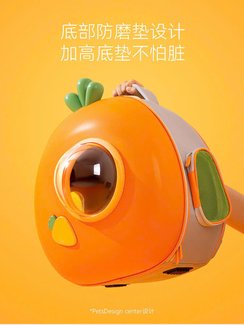 BA LÔ CÀ RỐT DỄ THƯƠNG DÀNH CHO THÚ CƯNG CHÓ MÈO