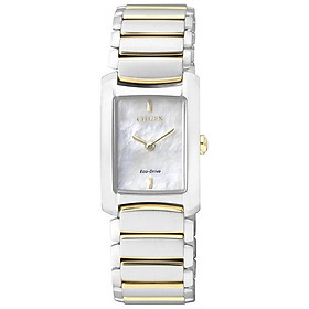 Đồng Hồ Nữ Citizen Dây Thép Không Gỉ EG2975-50D - Mặt Xà Cừ (Sapphire)