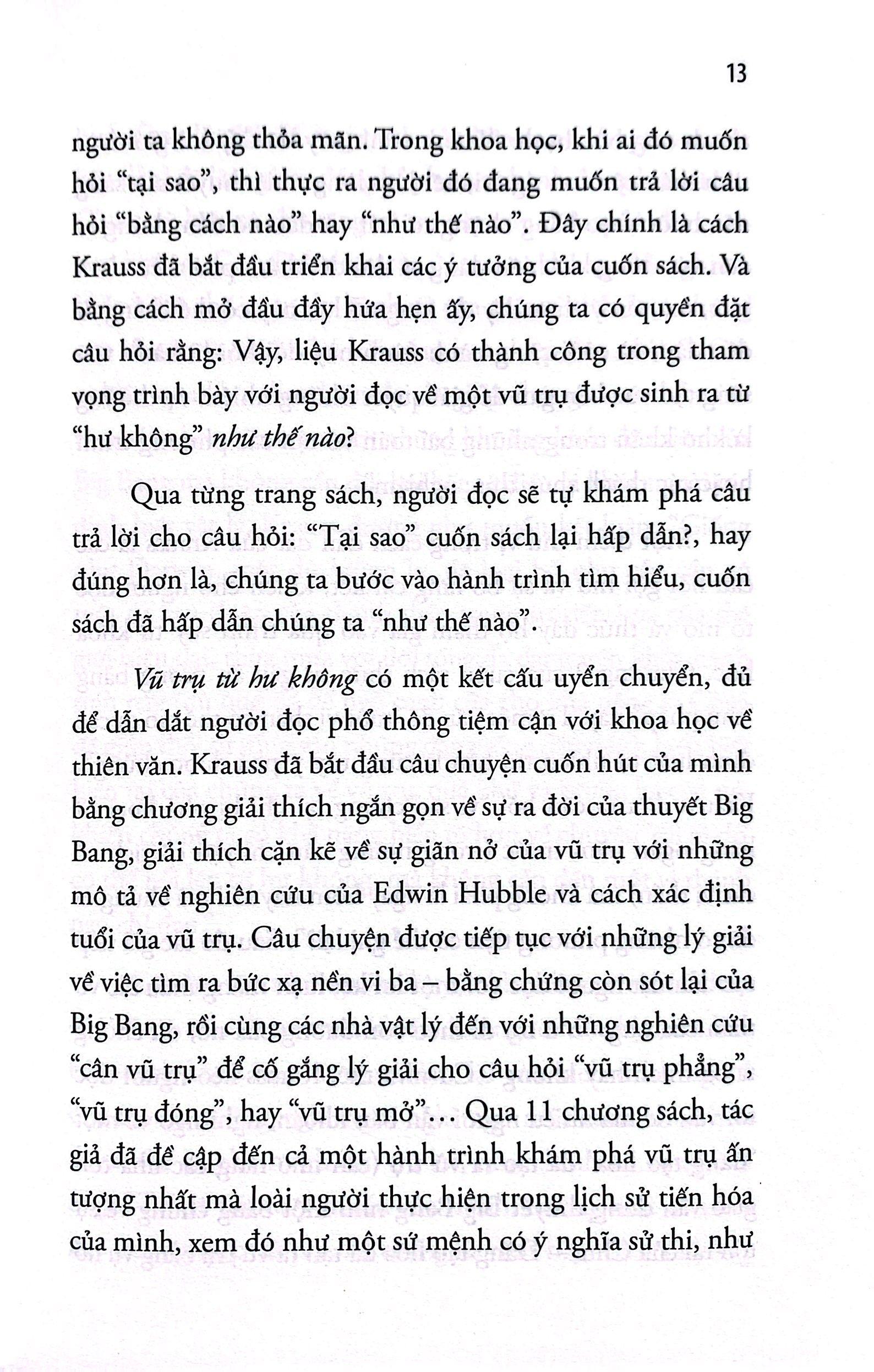 Vũ Trụ Từ Hư Không