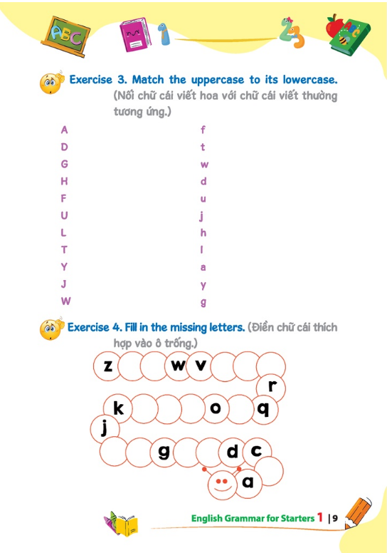 Sách - English grammar for starters 1 (có đáp án)