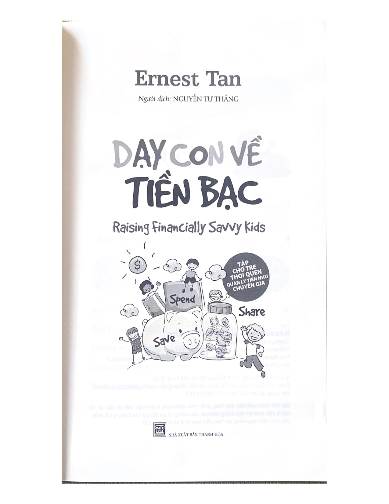 Dạy Con Về Tiền Bạc - Vanlangbooks