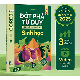 Sách - Đột phá tư duy Kì thi tốt nghiệp THPT môn Sinh học - Nhiều tác giả - Nhà xuất bản Dân Trí - WinBooks