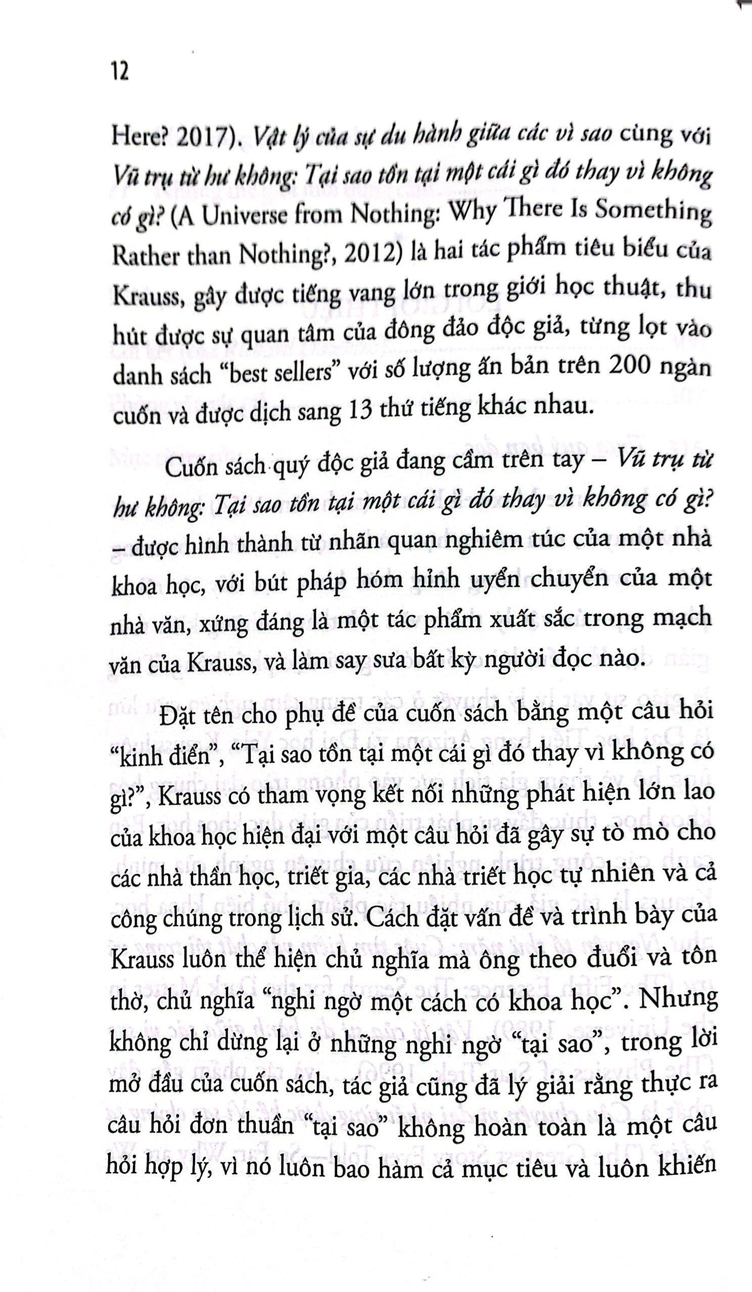 Vũ Trụ Từ Hư Không