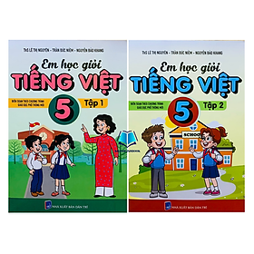 Sách - Combo Em Học Giỏi Tiếng Việt Lớp 5 Tập 1 + 2 (Biên Soạn theo chương trình GDPT Mới)