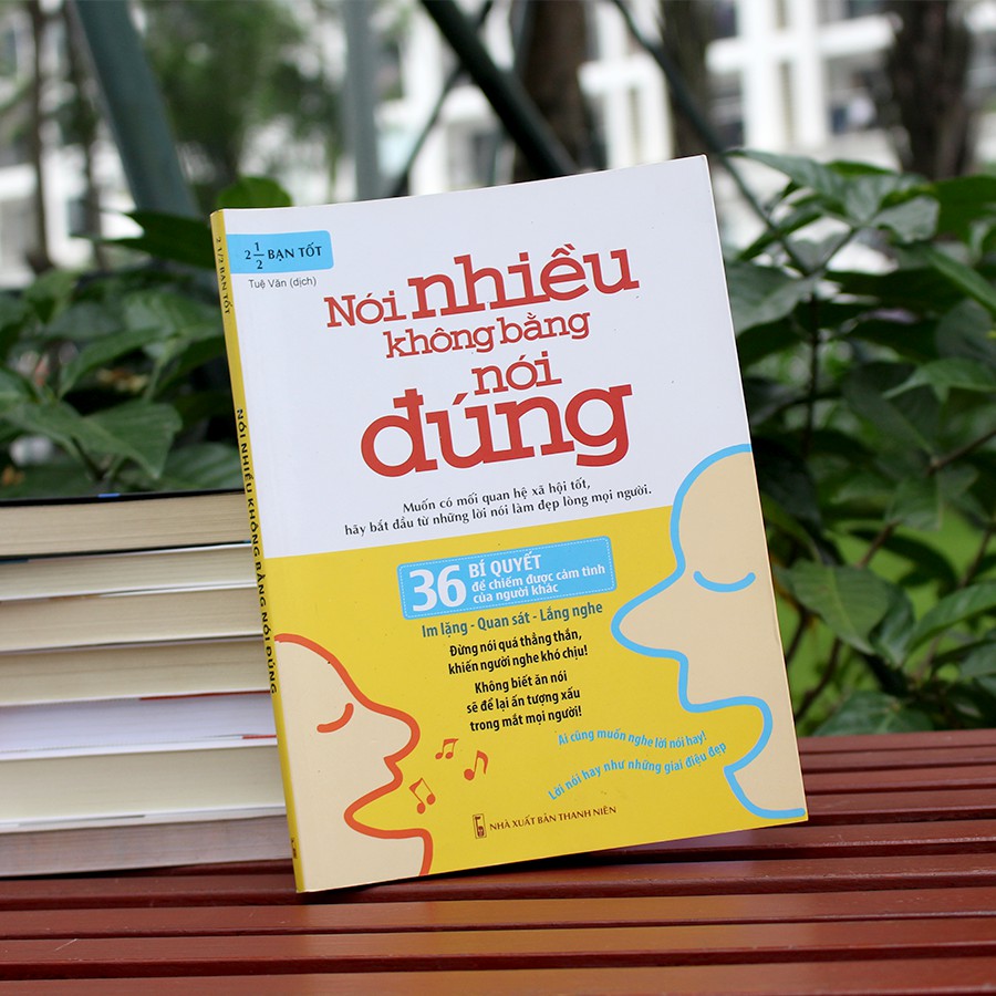 Sách- Nói Nhiều Không Bằng Nói Đúng - 36 Bí Quyết Để Chiếm Được Cảm Tình Của Người Khác(TB) (ML)