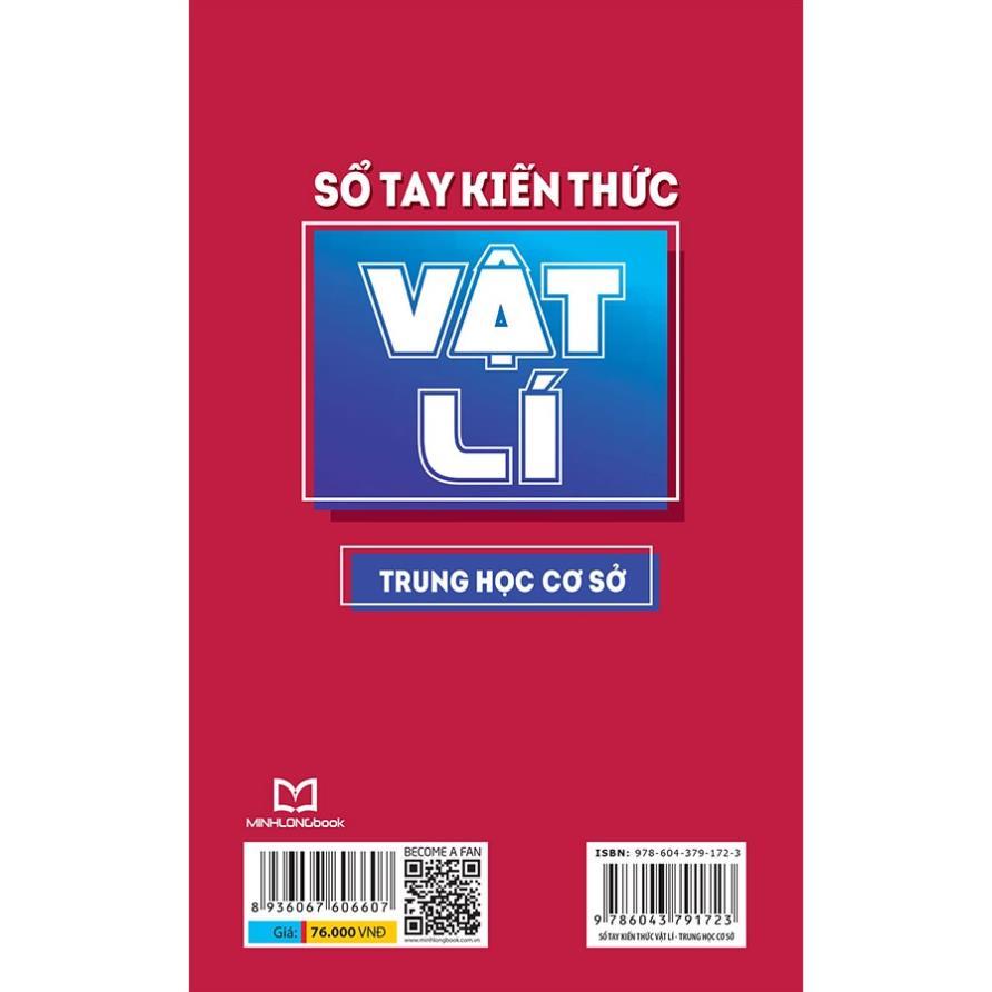 Sổ Tay Kiến Thức Vật Lí Trung Học Cơ Sở - Bản Quyền
