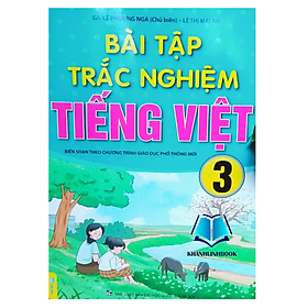 Sách - bài tập trắc nghiệm tiếng việt 3