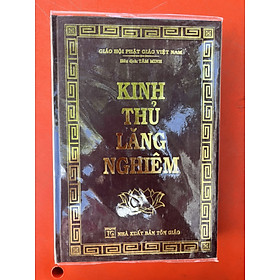 Sách - Kinh Thủ Lăng Nghiêm ( tặng kèm bao sách - Kinh tụng