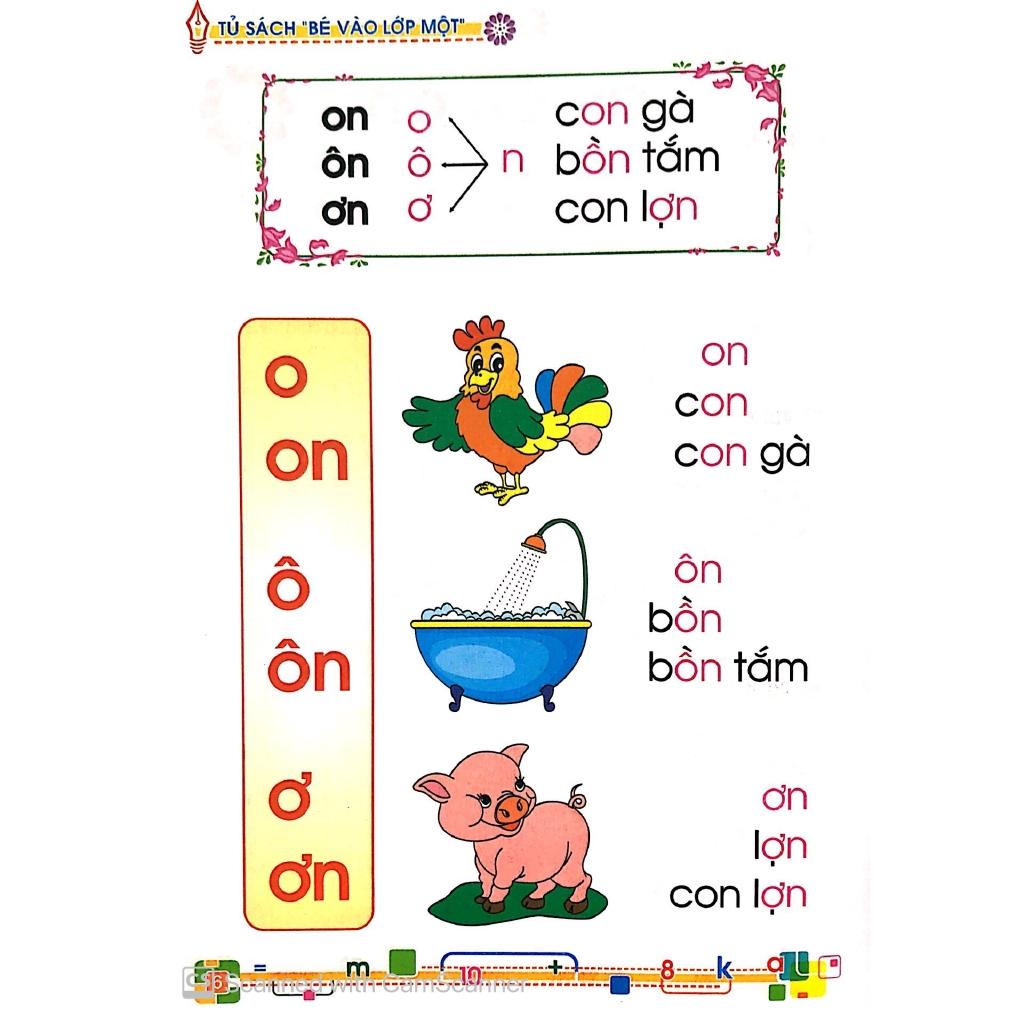 Bé Vào Lớp 1 - Bé Tập Tô & Tập Ghép Vần Tập 2 - Bản Quyền